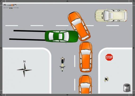 Diagram the Accident