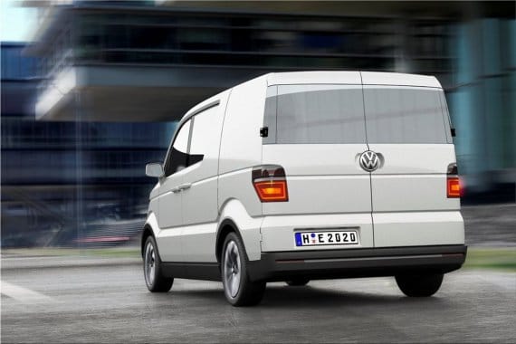 Volkswagen e-Co-Motion city delivery van