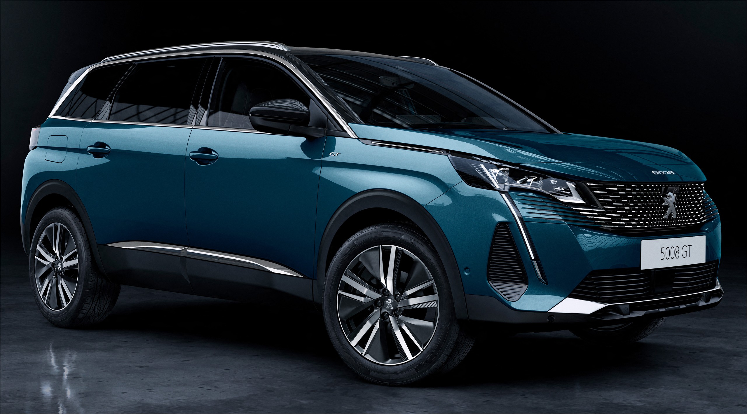 The new Peugeot 5008 SUV offers space for seven people