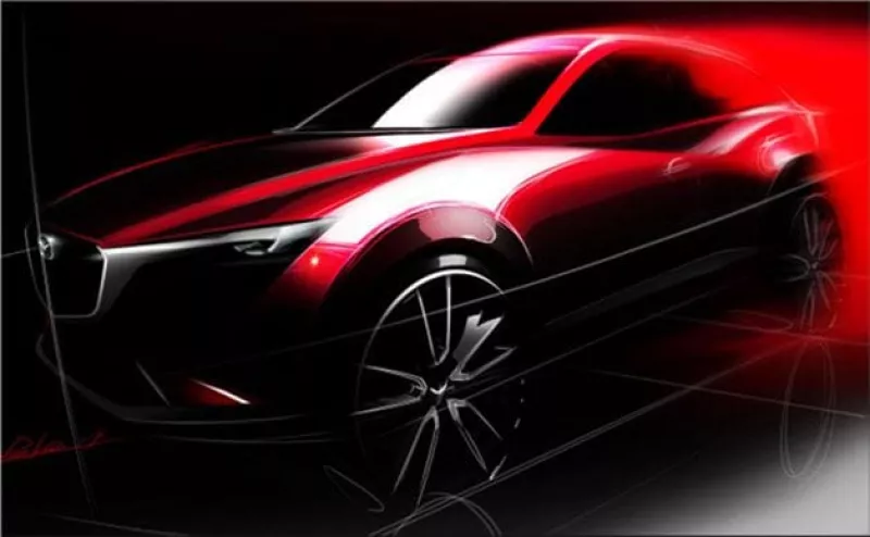 Mazda CX-3 premiere at Los Angeles Auto Show