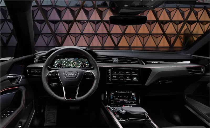 The new Audi Q8 e-tron: A sleek and spacious electric SUV with a premium touch