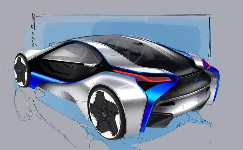 BMW Vision concept car