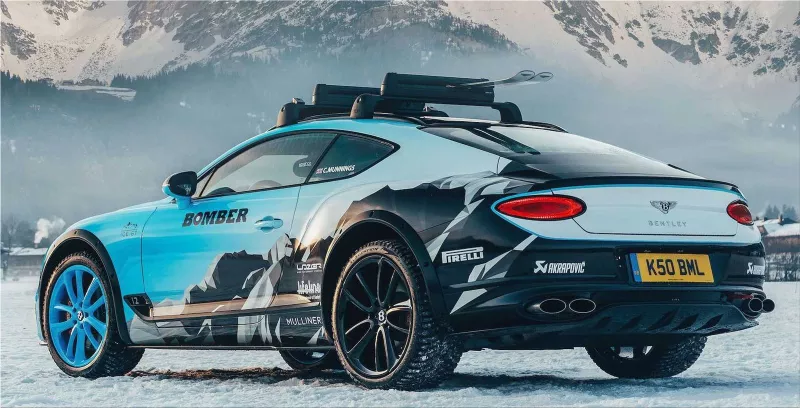 Bentley Continental GT Ice Race