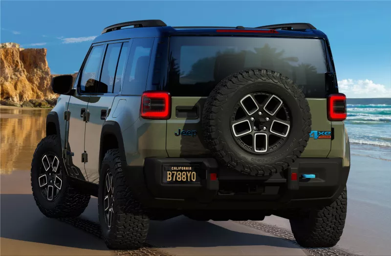 Jeep Recon 4x4 electric vehicle