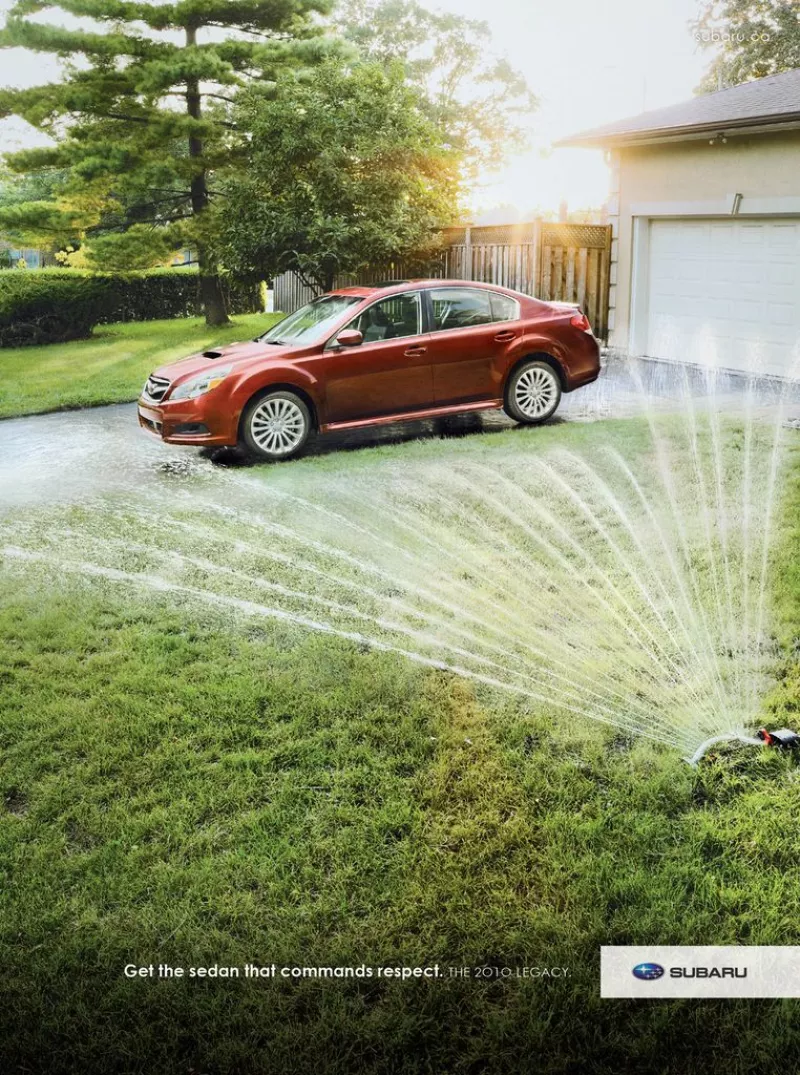 Subaru car ads