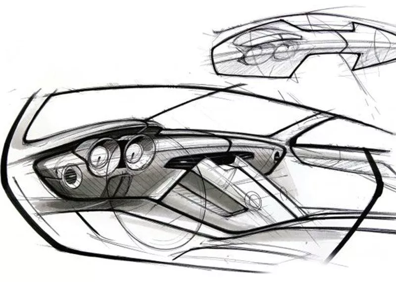 Mercedes sketch