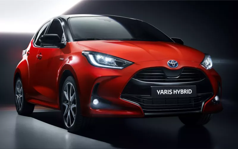 Toyota Yaris 4 hybrid compact car