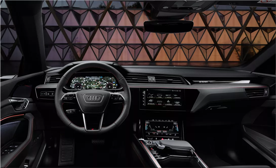 The new Audi Q8 e-tron: A sleek and spacious electric SUV with a premium touch